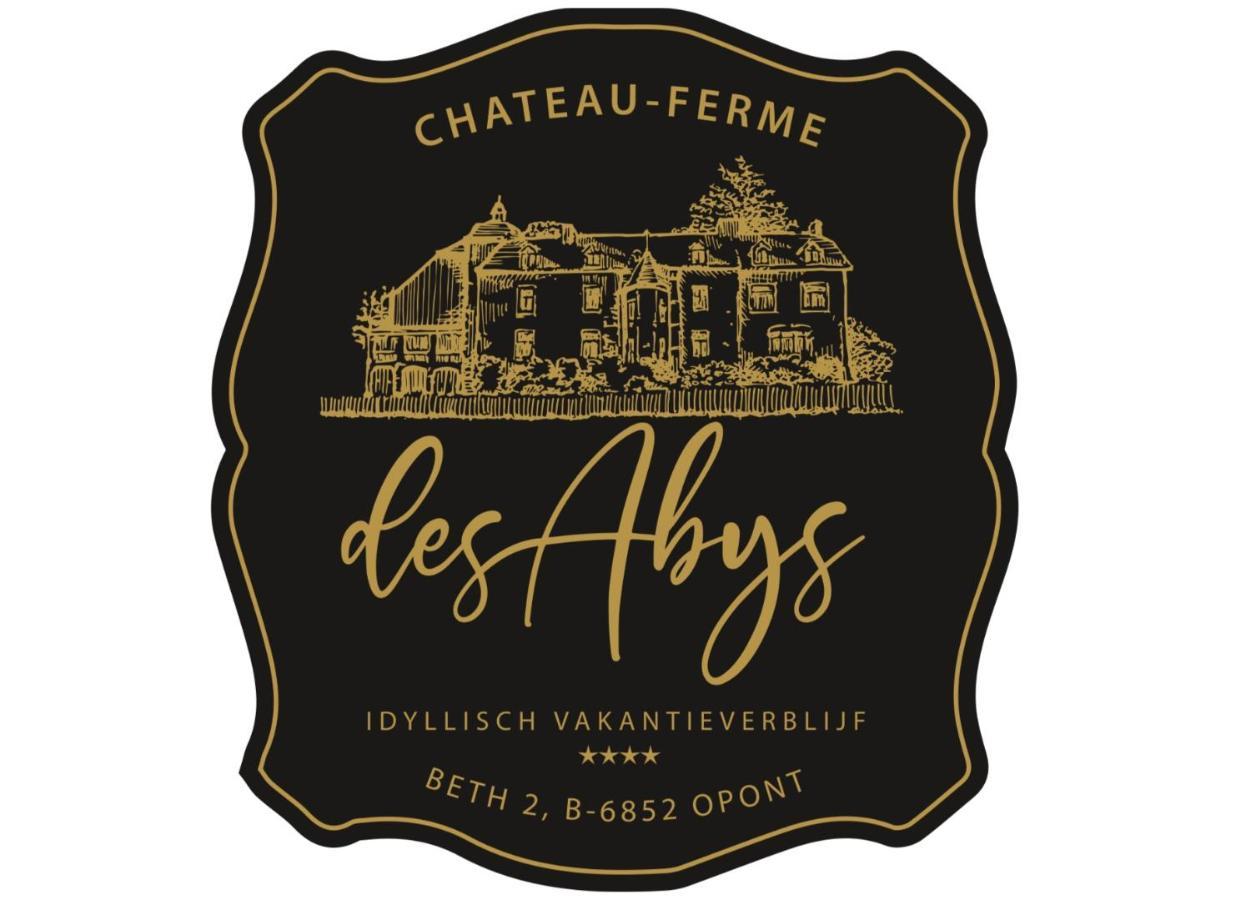 Chateau-Ferme Des Abys Paliseul Exterior photo